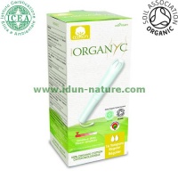 Tamp�n regular con aplicador 100% algod�n org�nico ORGANYC